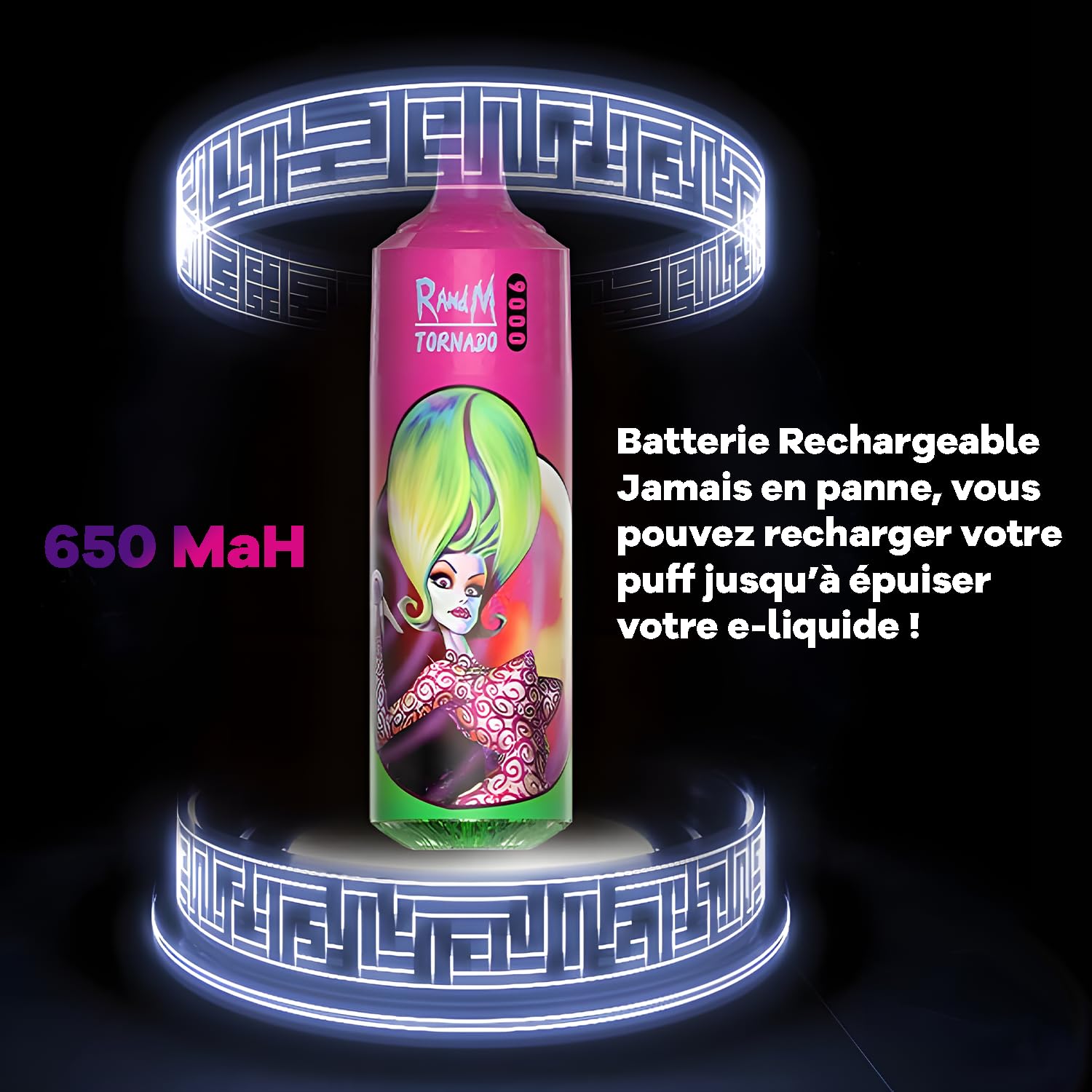 puff 9k sans nicotine E Liquides Multi Freeze Liquideo main image 0