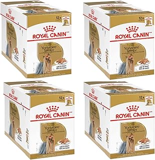 Royal Canin Yorkshire Terrier Adult | Pack of 4 | 4 x 12 x 85 g | Wet Food for Adult Dogs | From 10 Months | To Support Fur and Chair Quality product image