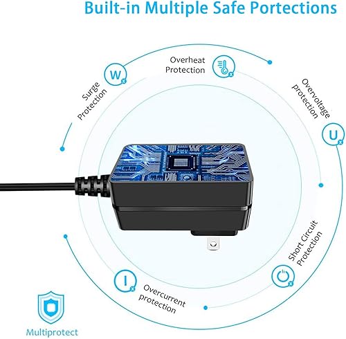 Miniatura 7 de Cargador de 5V para Sony SRS-XB30 SRS-XB41 SRS-BTS50 SRS-M55 SRS-TD60 AC-E05030 Altavoz portátil DC 5V 3A Adaptador de fuente de alimentación para