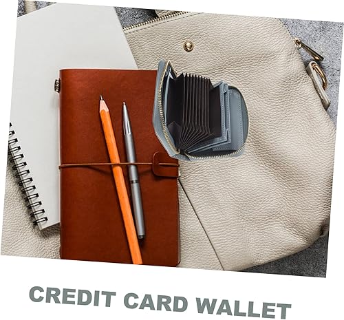 Miniatura 2 de TENDYCOCO 4 unids Cartera Carteras Para Hombres De Cuero Original Tarjetas de Crédito Titular Billeteras De Hombres Cuero Original Grandes Tarjetas