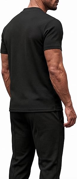 MSIYOW Ensemble Homme Survêtement Jogging Homme Sweat Shirt et Pantalon à Poche Ensemble Été Veste de Travail - 2