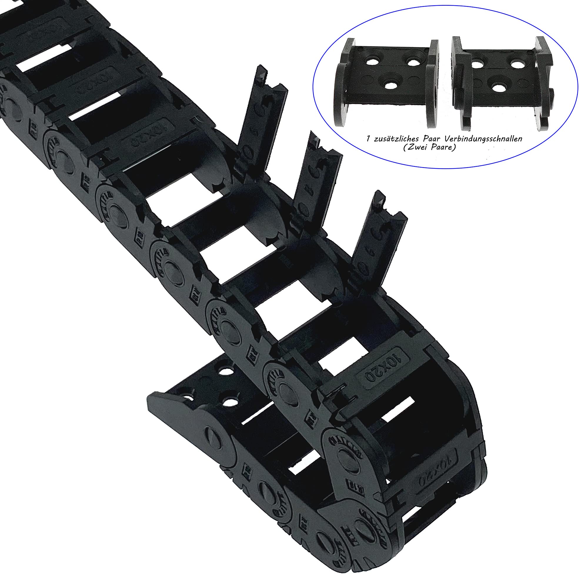 Cyclette Orizzontale 1m Di Alta Qualit&agrave; CATENA Energetica Catena Traino 15 X 20mm 3d Stampante Cnc Commercio, Ufficio Catalogo Catene 3d