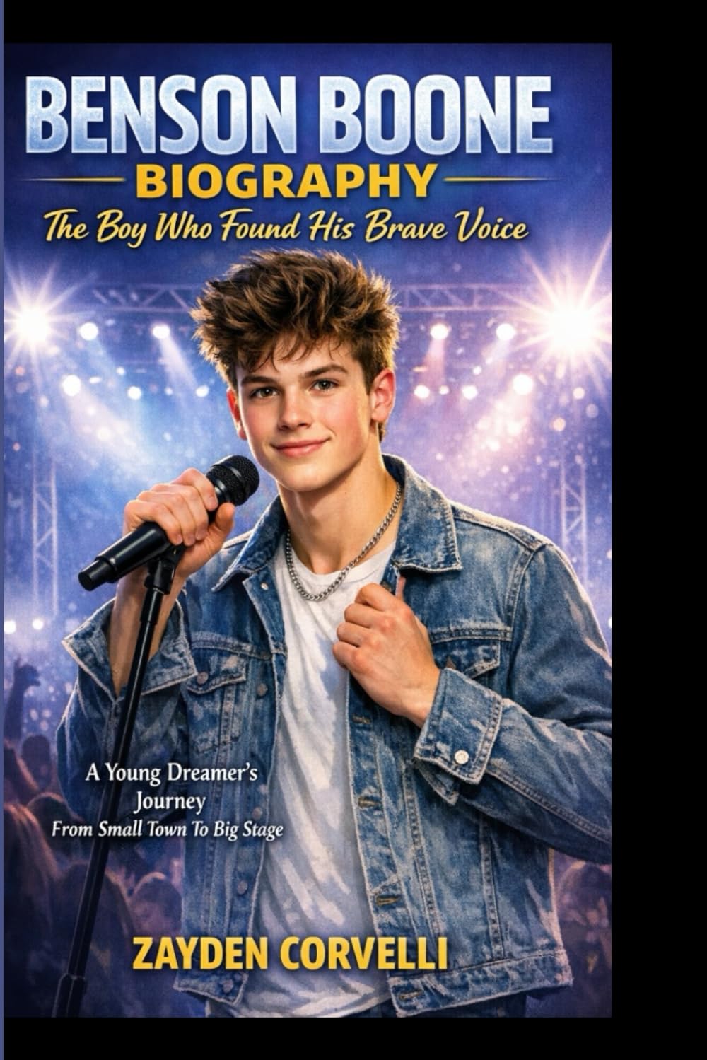 BENSON BOONE BIOGRAPHY: The Boy Who Found His Brave Voice: A Young Dreamer's Journey From Small Town to Big Stage