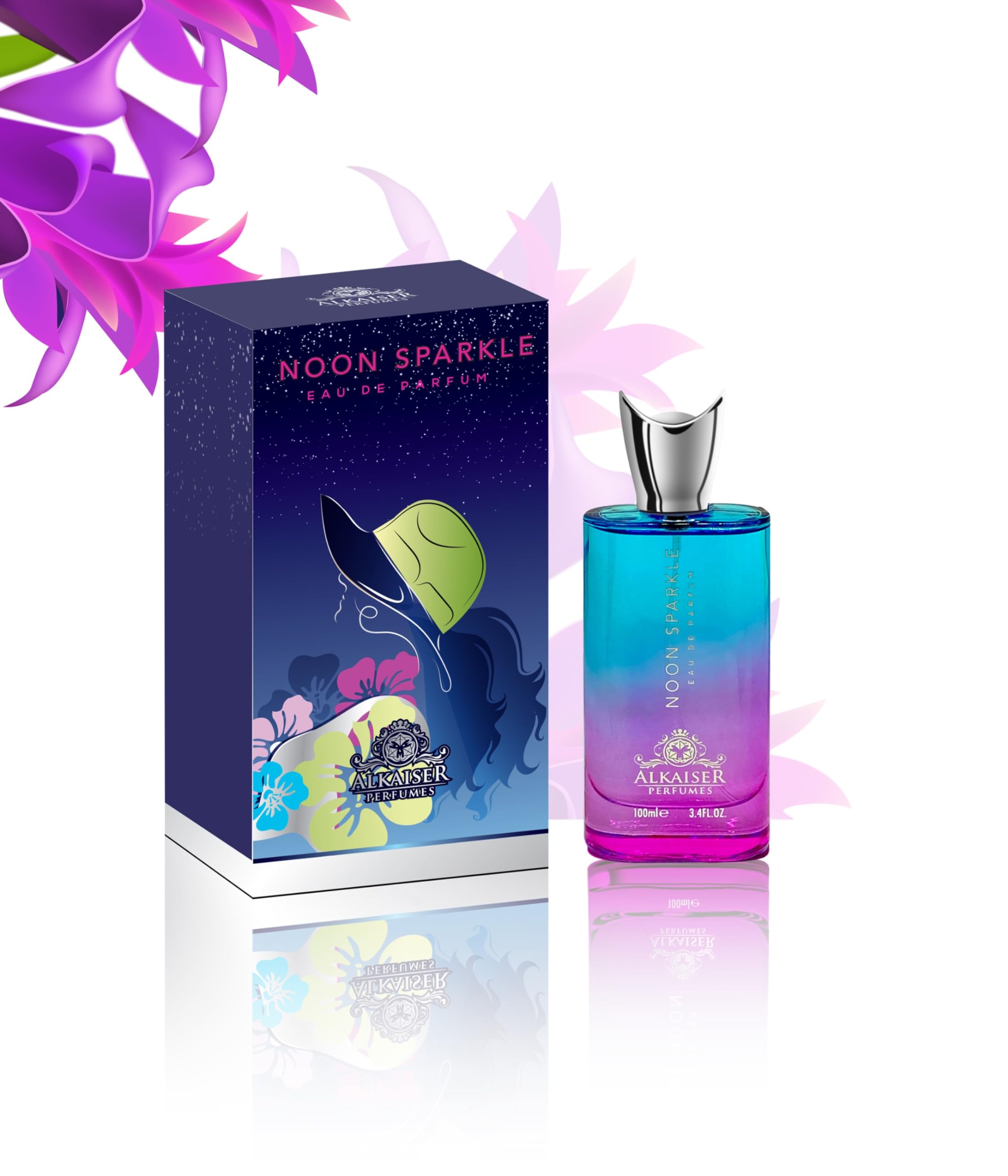 ALKAISER PERFUMES NOON SPARKLE Eau De Parfum 100ml A Captivating Fragrance for Every Occasion
