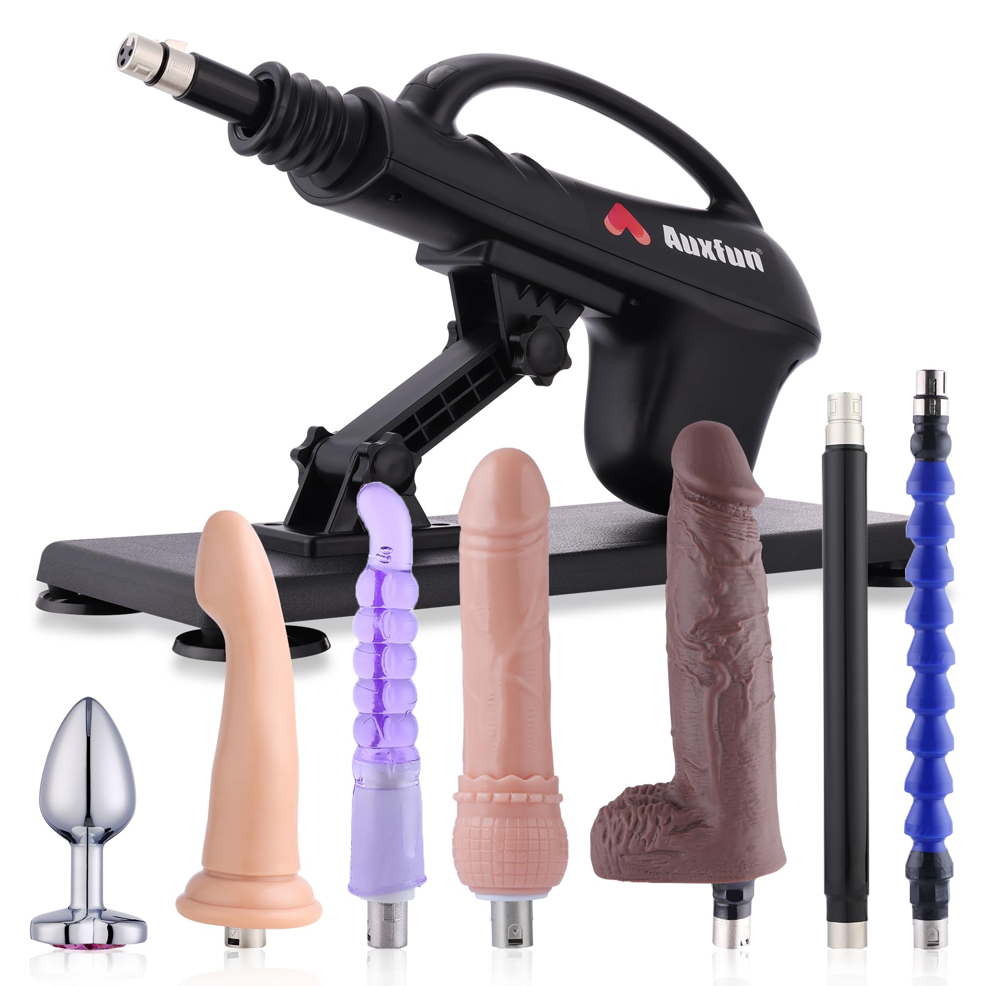 Sex Machine Fuck Machine Automatic Dildo Machine for Women Thrusting Machine for Men with 7 Attachments Love Machine