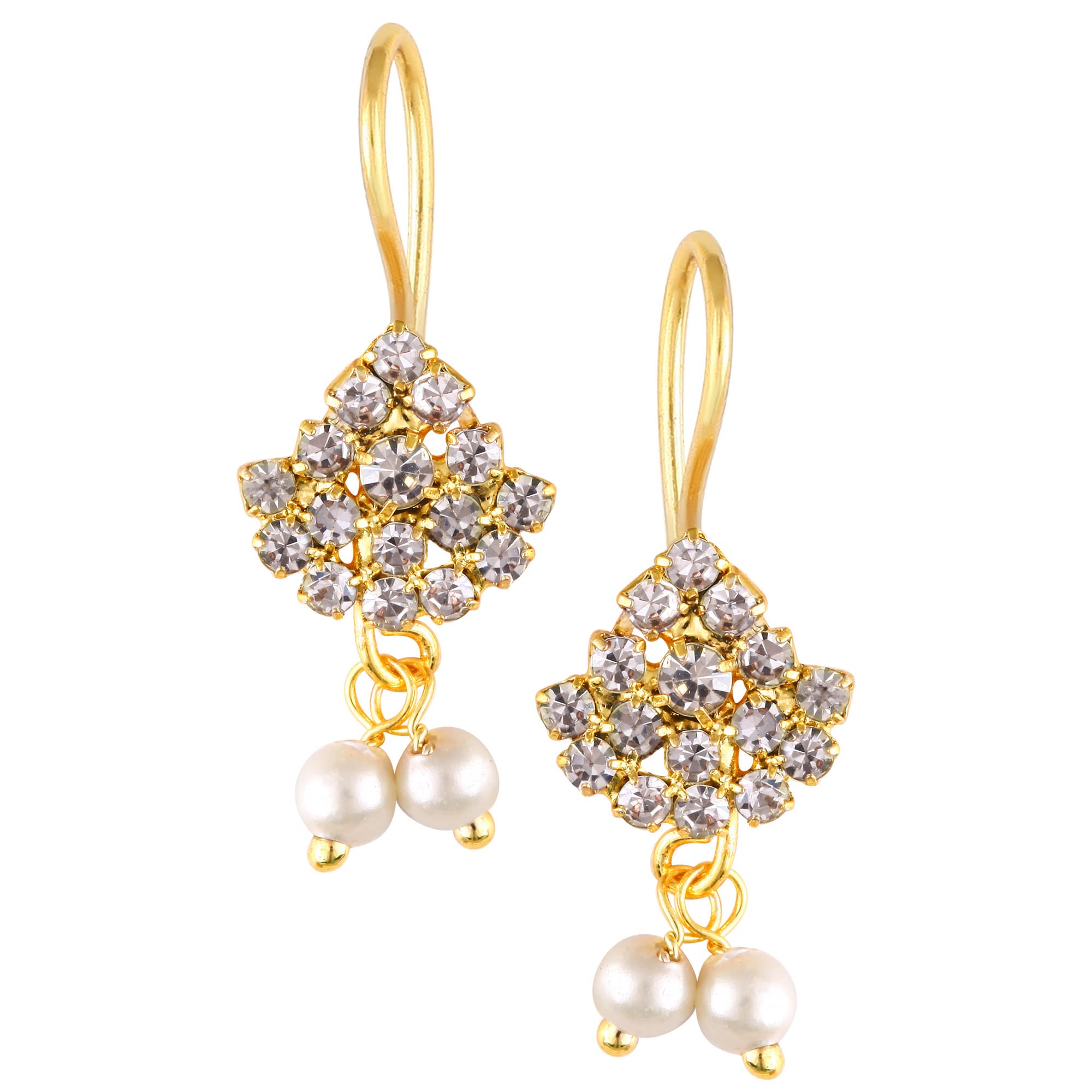 Vighnaharta Maharashtrian tradition Bugadi, Bugdi, Gold Plated Copper alloy Artificial Stones and Pearls Work Press Bugadi Earrings valentine day gift valentineday gift for her gift for him gift for women gift for men love gift gifts ValentinesDay202 (B0BGC8GDJR) Amazon Price History, Amazon Price Tracker