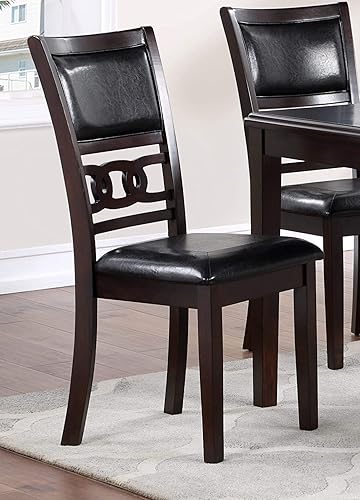 Miniatura 2 de New Classic Furniture Sillas de comedor Gia, juego de 2, color ébano