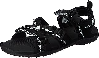 Adidas Men NU GLADI M Synthetic Outdoor Sandal CBLACK/DOVGRY/BLIBLU | HPW45 Price In India