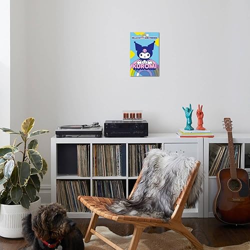 Vista 23 de Trends International Hello Kitty and Friends - Póster de pared Kuromi, 22.37 x 34.00 pulgadas, versión premium sin marco