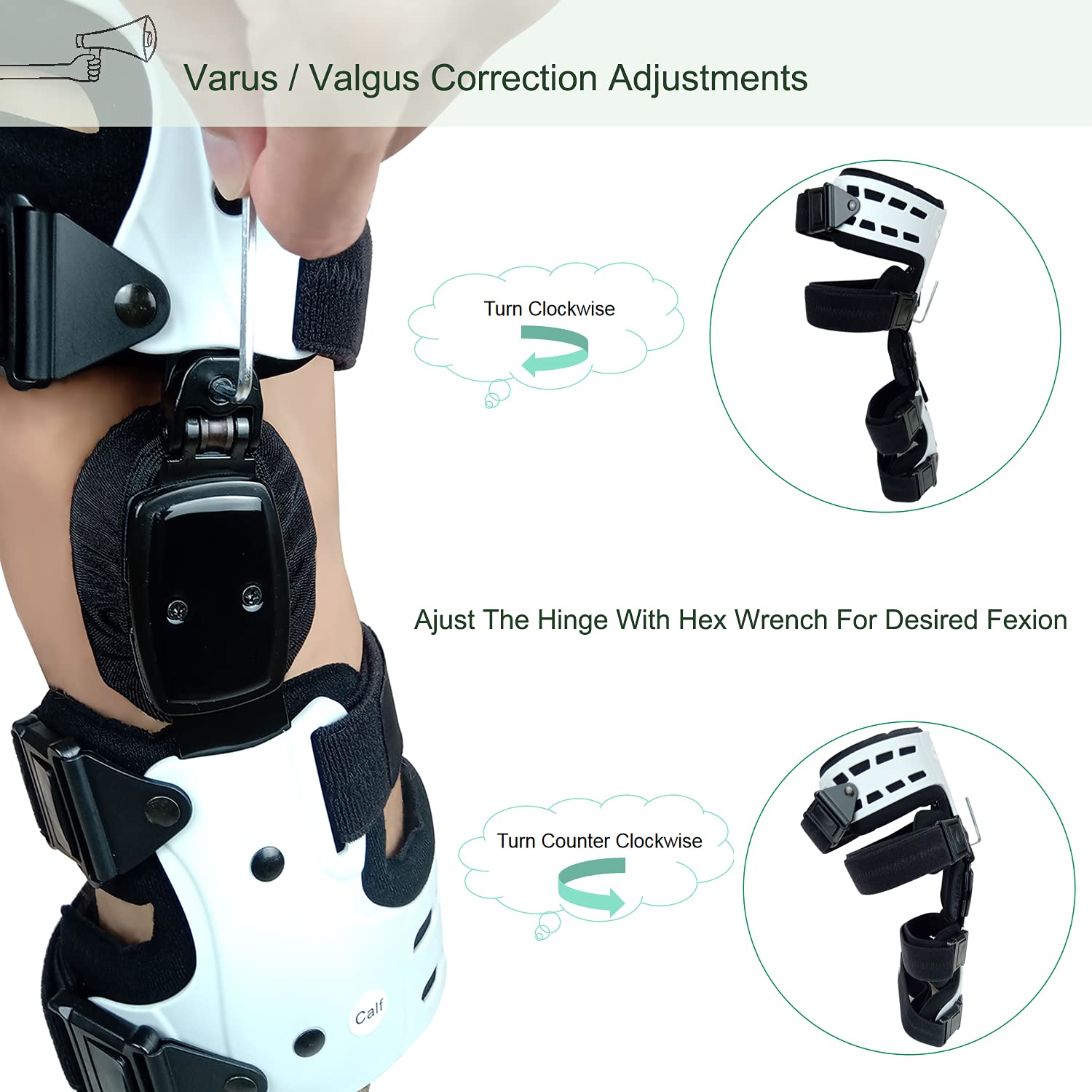 Orthomen OA Unloader Knee Brace Support for Arthritis Pain