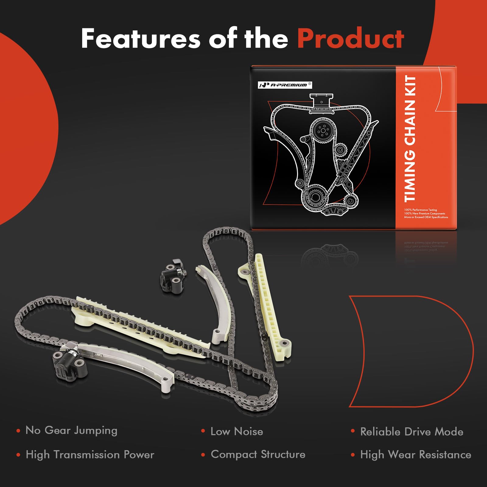 Ford 3.5 Timing Tool Kit A-Premium Timing Chain Kit - Complete Set With ...