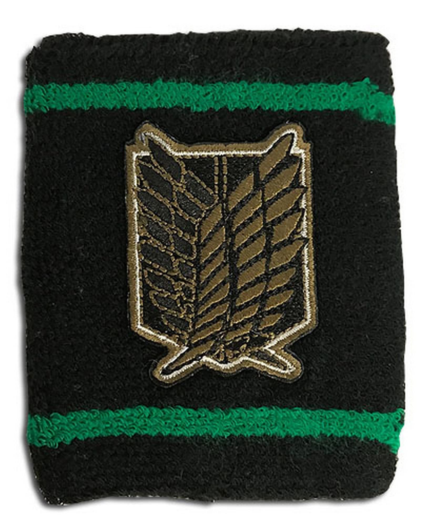 Attack on Titan Season 2 Wings of Freedom Wristband - Unisex, One Size Fits All, Red - Anime Fans, Teenagers and Adults