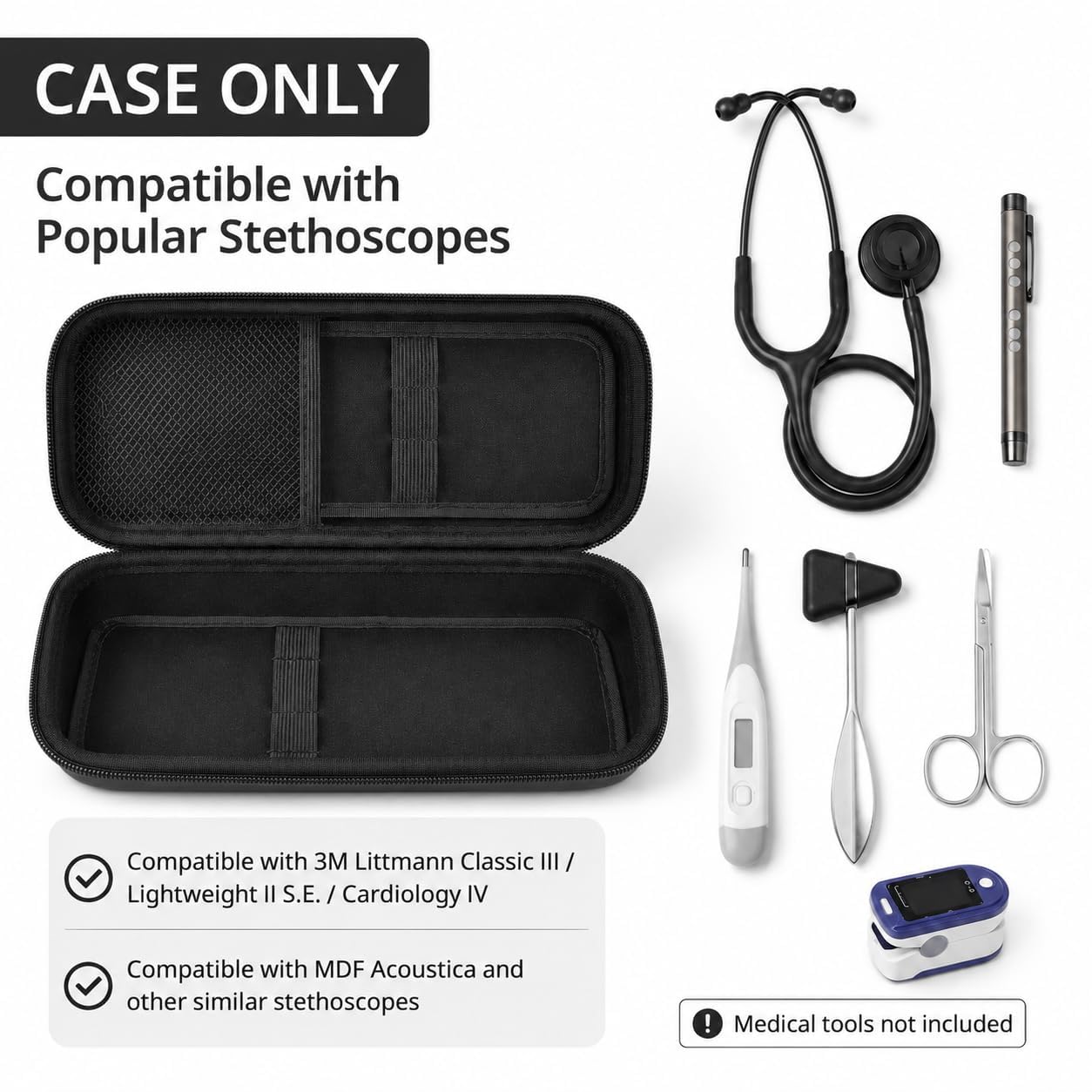 Amazon.com: Stethoscope Case for 3M Littmann Classic III