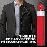 Vista 4 de Perry Ellis Eau de Toilette 360 Red para hombres con atomizador, 1.7 onzas
