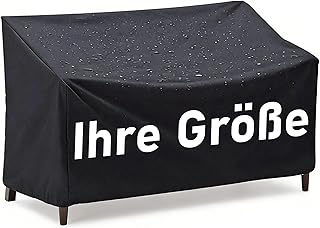 Individuelle Abdeckung für Terrassenmöbel, maßgeschneiderte, wasserdichte Tischstuhl-Sets, Allwetter-Outdoor-Schutzabdeckung für Rasen, Sofa, Couch, lichtbeständig, strapazierfähig, UV-Schutz