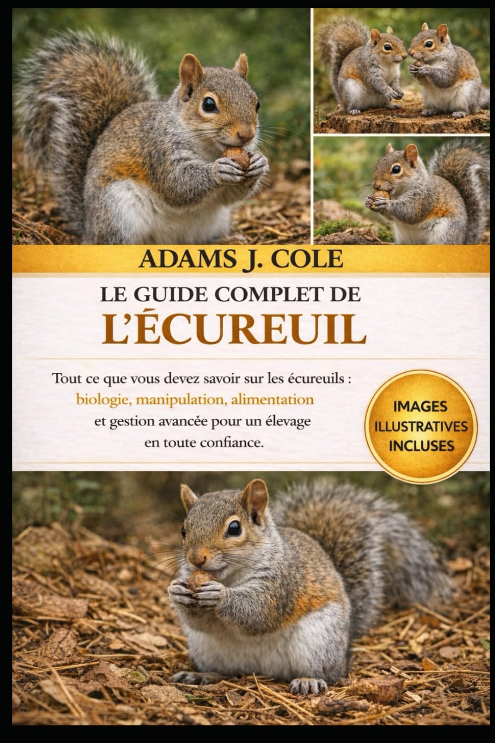 LE GUIDE COMPLET DE L'ÉCUREUIL: Tout ce que vous devez savoir sur les écureuils : biologie, manipulation, alimentation et gestion avancée pour un élevage en toute confiance.