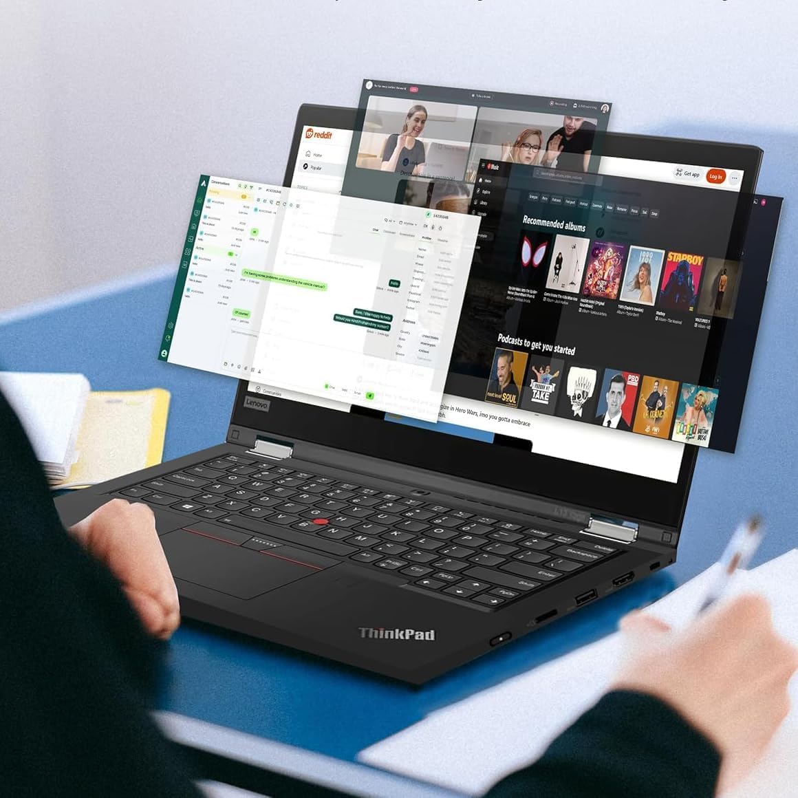Lenovo ThinkPad E590 Business Laptop, 15,6 pollici (1366 x 768), Intel Core i5-8265U, 16 GB RAM, SSD da 512 GB, tastiera US QWERTY Windows 11 Pro (ricondizionato)