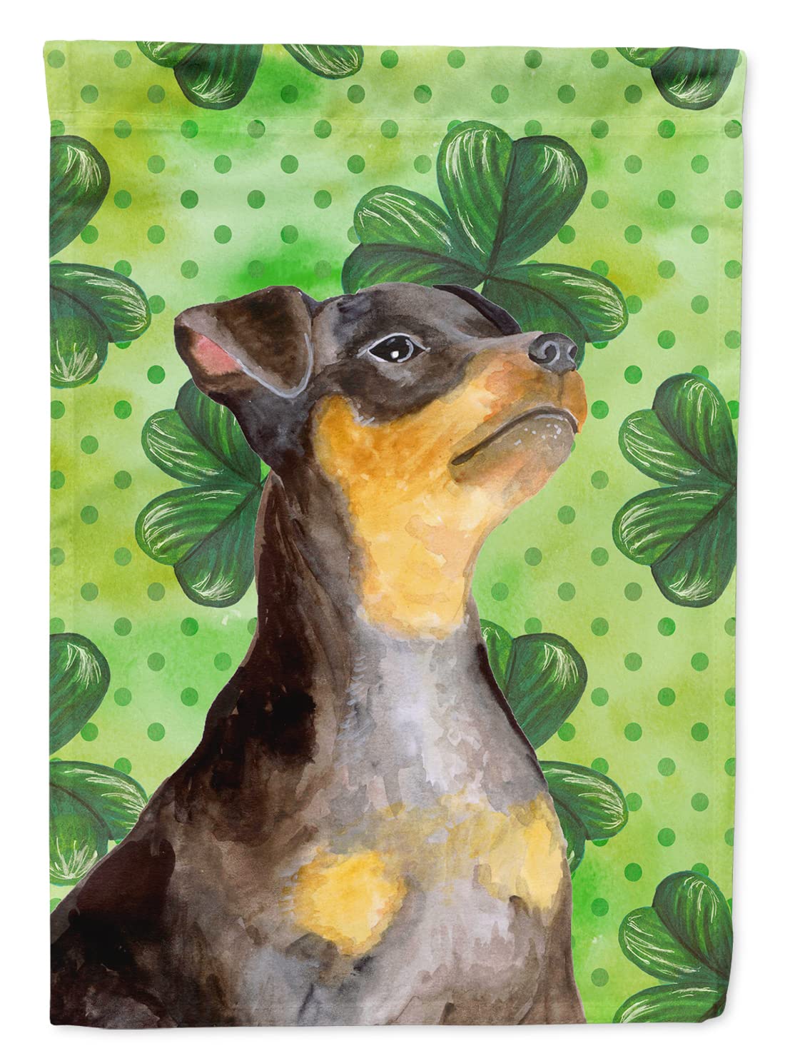Drapeau Pinscher Nain grand format pour égayer votre jardin en fête