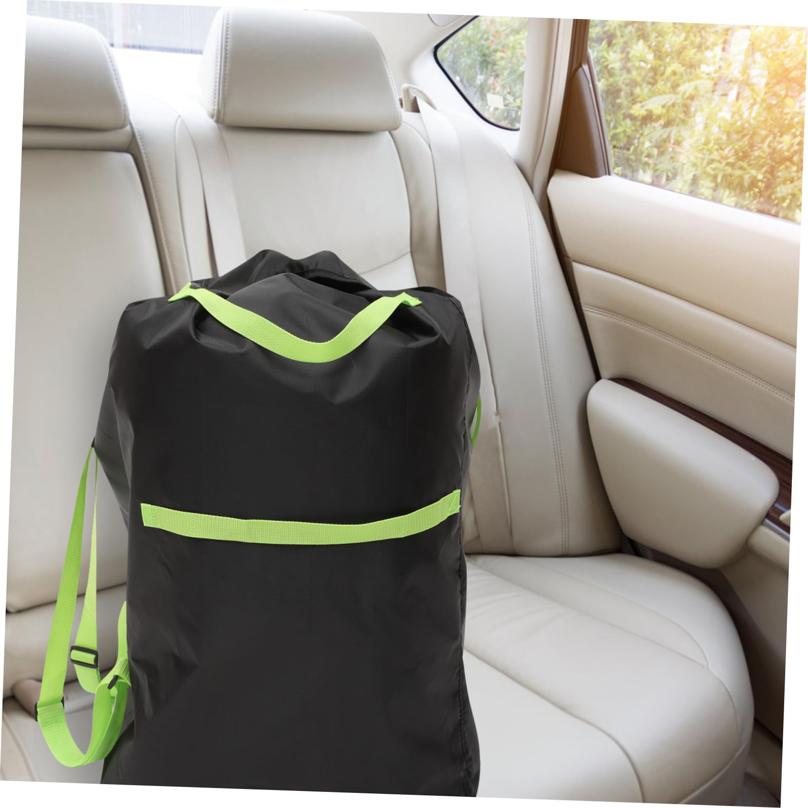 Hemobllo Borsa per Passeggino da Viaggio per Gate Check, Nera | Tessuto Oxford, Resistente All’acqua e Facile da Pulire, Doppie Spalline per Trasporto Semplice