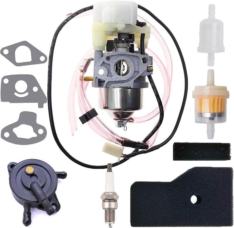 Carburador EU2000I para Honda EB2000i EB2000I EB2000IT1 EU2000IK1 BF30E | Carburador B/D/E con filtro de aire Kit de bomba de combustible de línea de bujía - Carburador 16100-Z0D-D03 16100-Z0D-D01