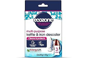 Ecozone Kettle and Iron Descaler: Sparkling Appliances with Ease