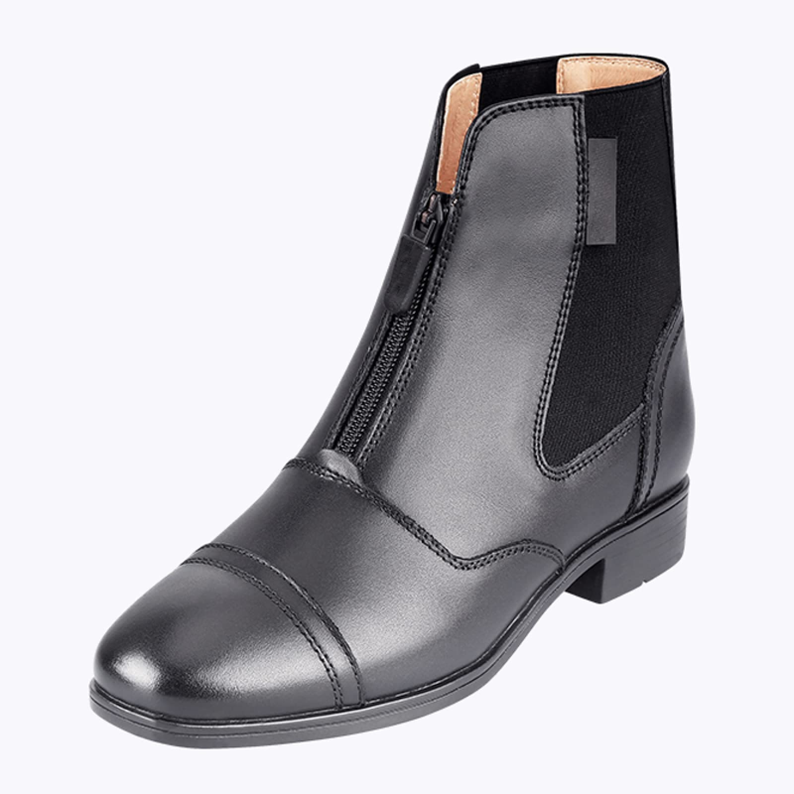 LEBEE Stivali da equitazione Stivali da uomo da donna Impermeabili Passeggiate Escursionismo Trekking Pesca Equitazione Scarpe da caccia Stivaletti antiscivolo,Black-36