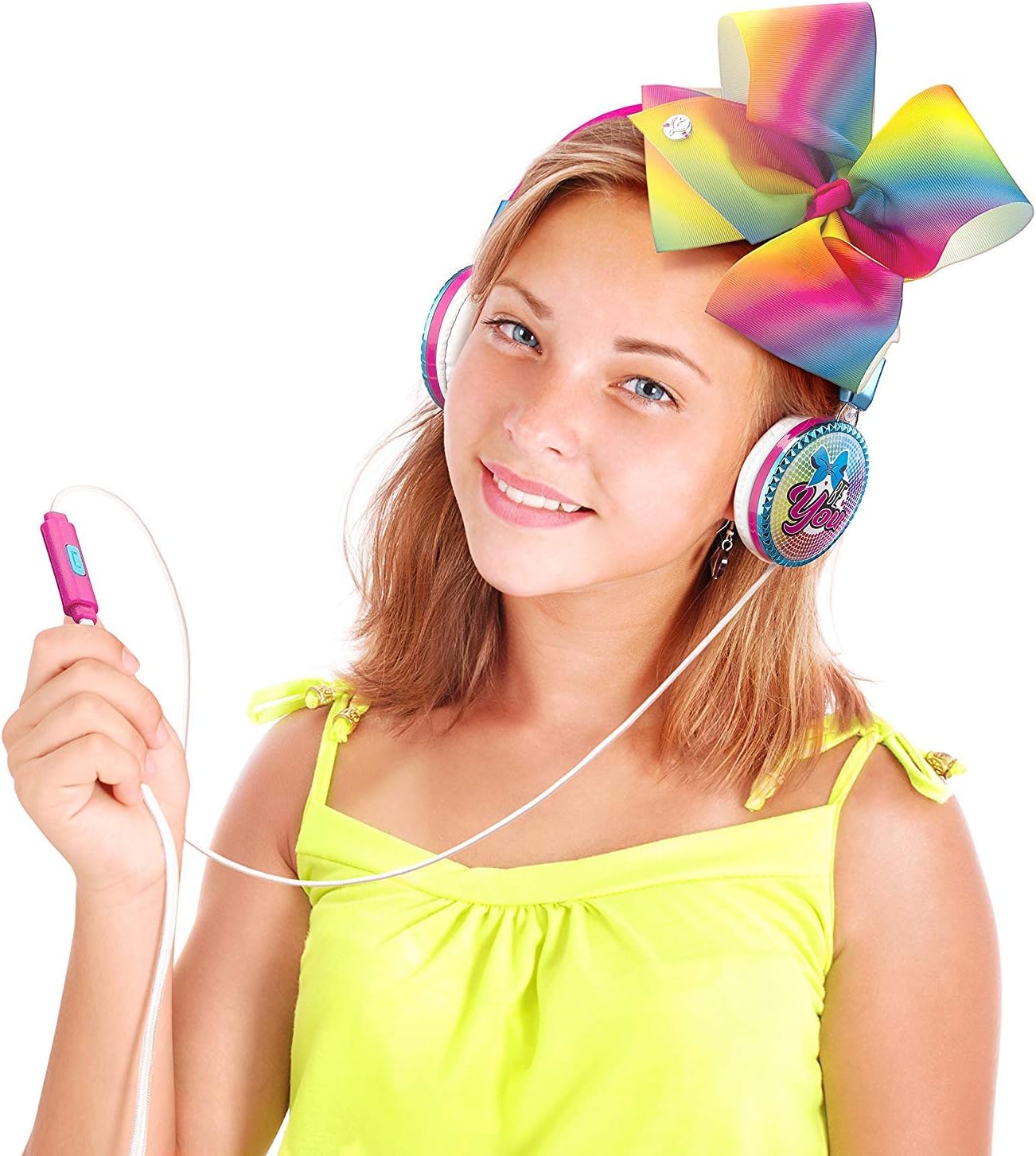 Blасk Frіdау - 50% оƒƒ JoJo Siwa Bow Fashion Headphones with built in Microphone (Limited Edition)