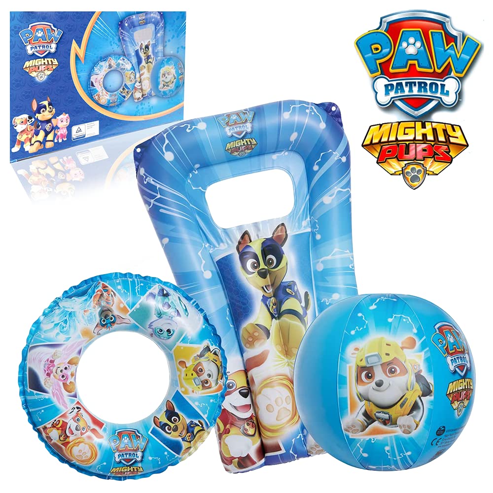 Matelas Gonflable - PAW PATROL - 130 Cm - Bleu