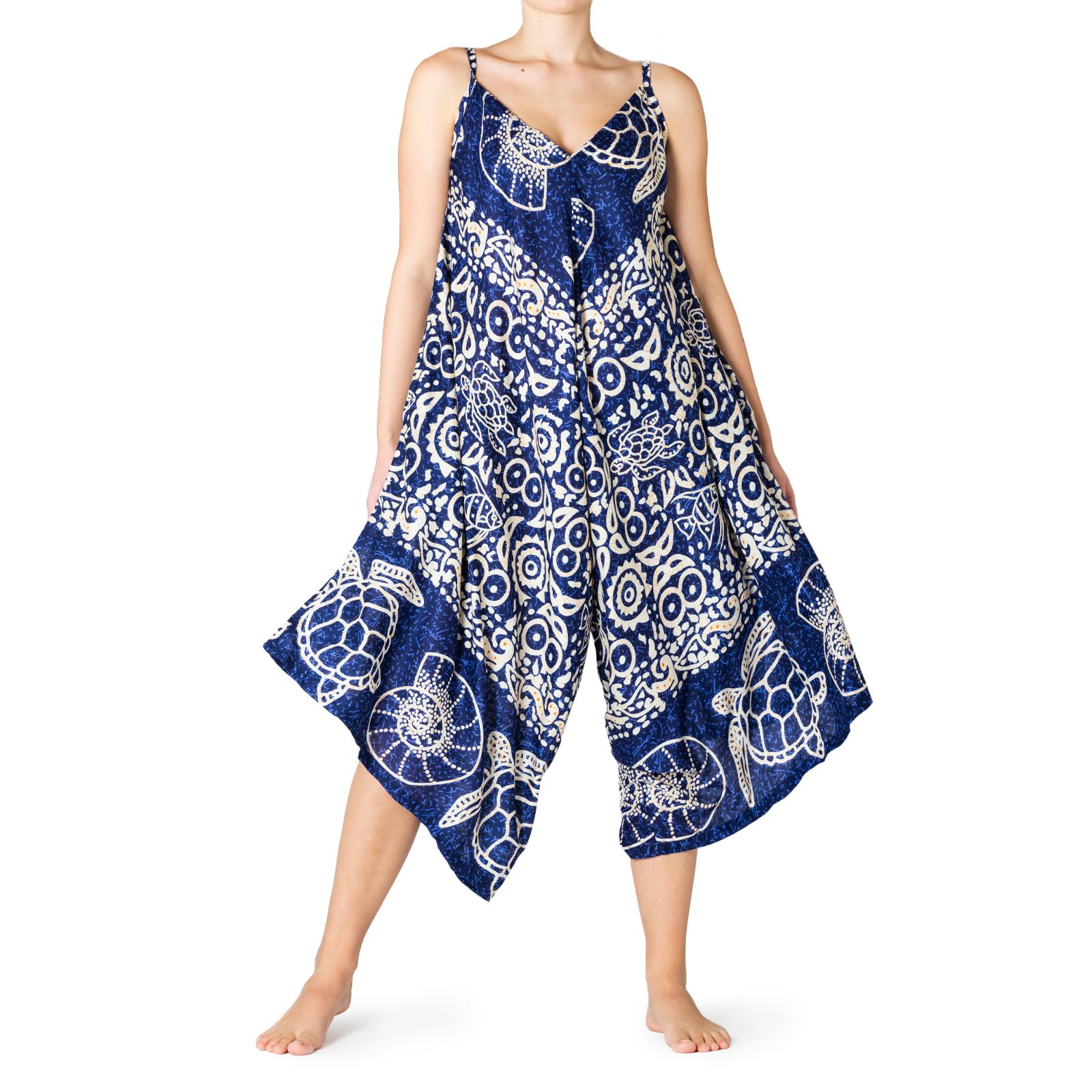 Panasiam Women's Dark Blue Jumpsuit Atlantic, L