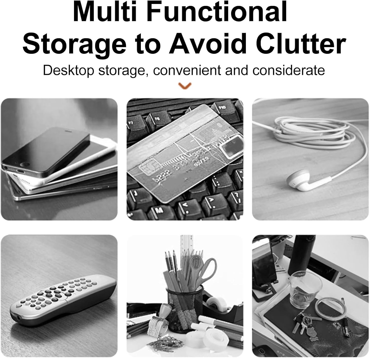 10/20 Mobile Wooden Phone Holder, Office Desk Wood Storage Cabinet Headphone Organizer Classroom Phone Rack(Yellow,Small)