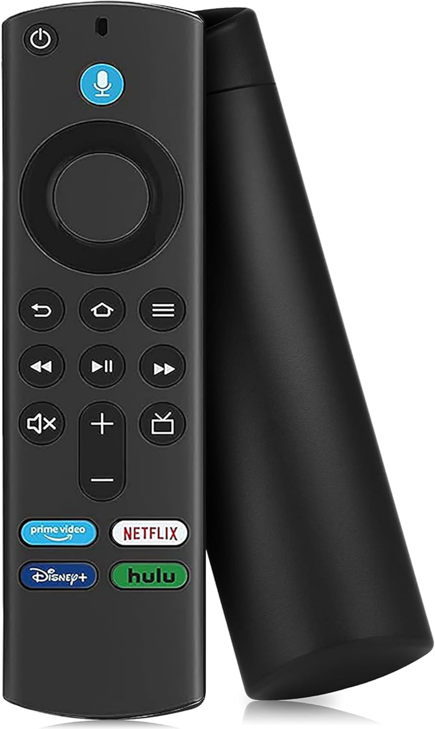 Replacement Voice Remote (3rd Gen) Fit for All Fire-Series Smart TVs Cube/4K Max/4K/Stick/Stick Lite, Smart TV, Compatible Hisense, TCL, Insignia-Toshiba-Pioneer-Smart TV, Not for Roku/Sumsung