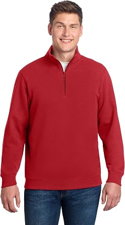 SPORT-TEK Mens 1/4 Zip Sweatshirt