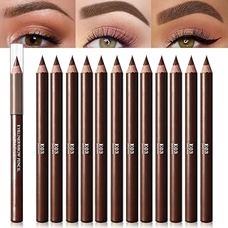 12 lápices de cejas de color marrón claro par...