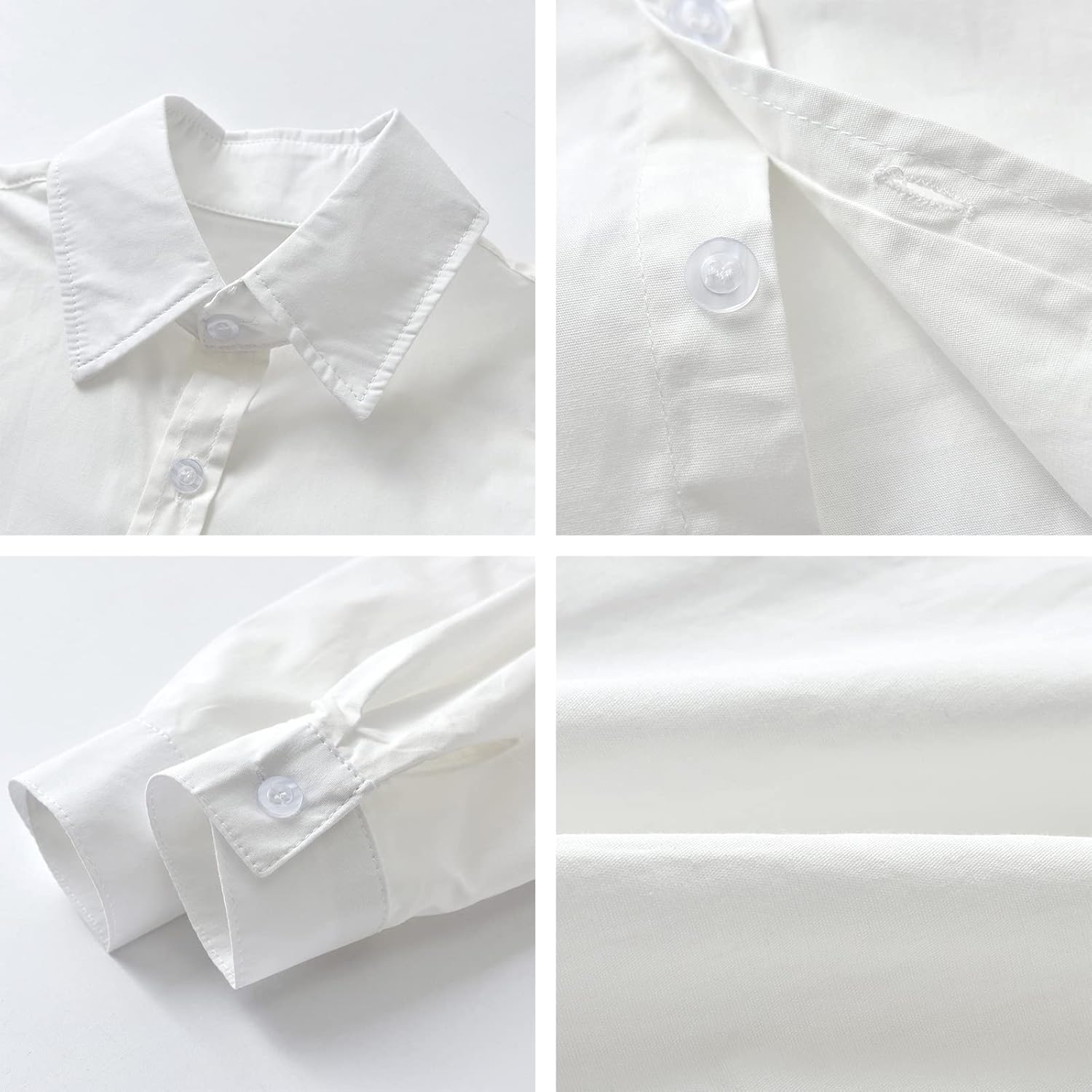 Yilaku Baby Boy Clothes Suit Toddler Birthday Outfit Sets Baby Boy Dress Shirts with Tie+Suspender Pants 1-7 Years - Image 4