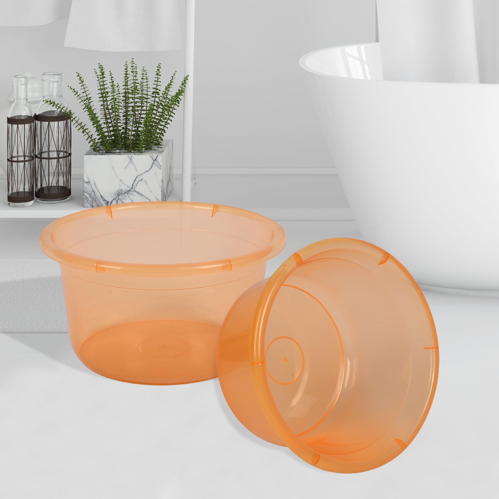 Durable Plastic Bath Tub - 40L, Unbreakable! -20 Durable Plastic Bath Tub - 40L, Unbreakable! -20