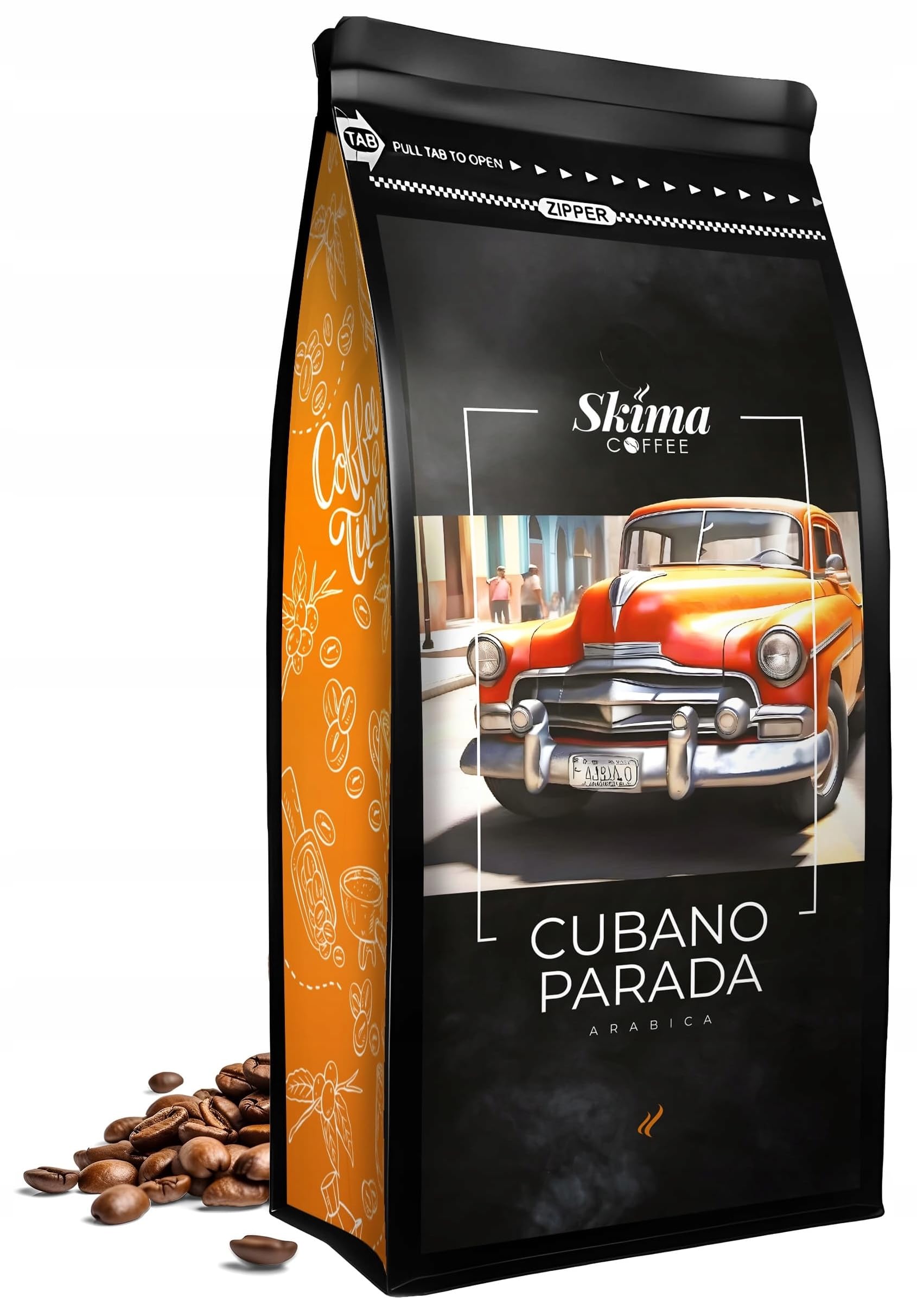 SkimaCoffee Caffè in grani 2 x 1 kg CUBANO PARADA/BRASILE PARANA