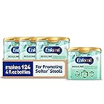 Enfamil Reguline Baby Formula, Designed for Soft, Comfortable Stools, with Omega-3 DHA & Probiotics for Immune Support, Reusable Powder Tub, 19.5 Ounce (Pack of 4)