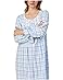 Eileen West Cotton Flannel Long Sleeve Waltz Nightgown - #3 of 3