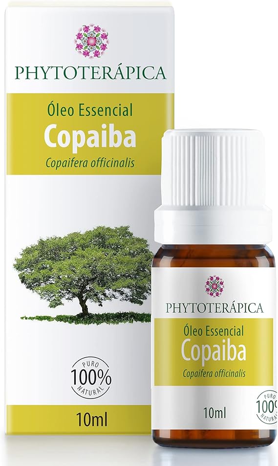 Phytoterapica - Óleo Essencial Copaíba - Para Difusor, Massagem e Aromaterapia