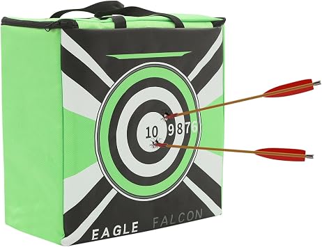 Dual-Sided Archery Target, High-Visibility Reversible Arrow Board - Lightweight Portable Target for Bows/Crossbows Up to 60lbs, Indoor & Outdoor
