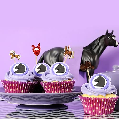 Miniatura 4 de Palillos de cóctel de vaquero para aperitivos, brochetas de cóctel de bambú del salvaje oeste, palillos de comida para bebidas, palitos de postre,