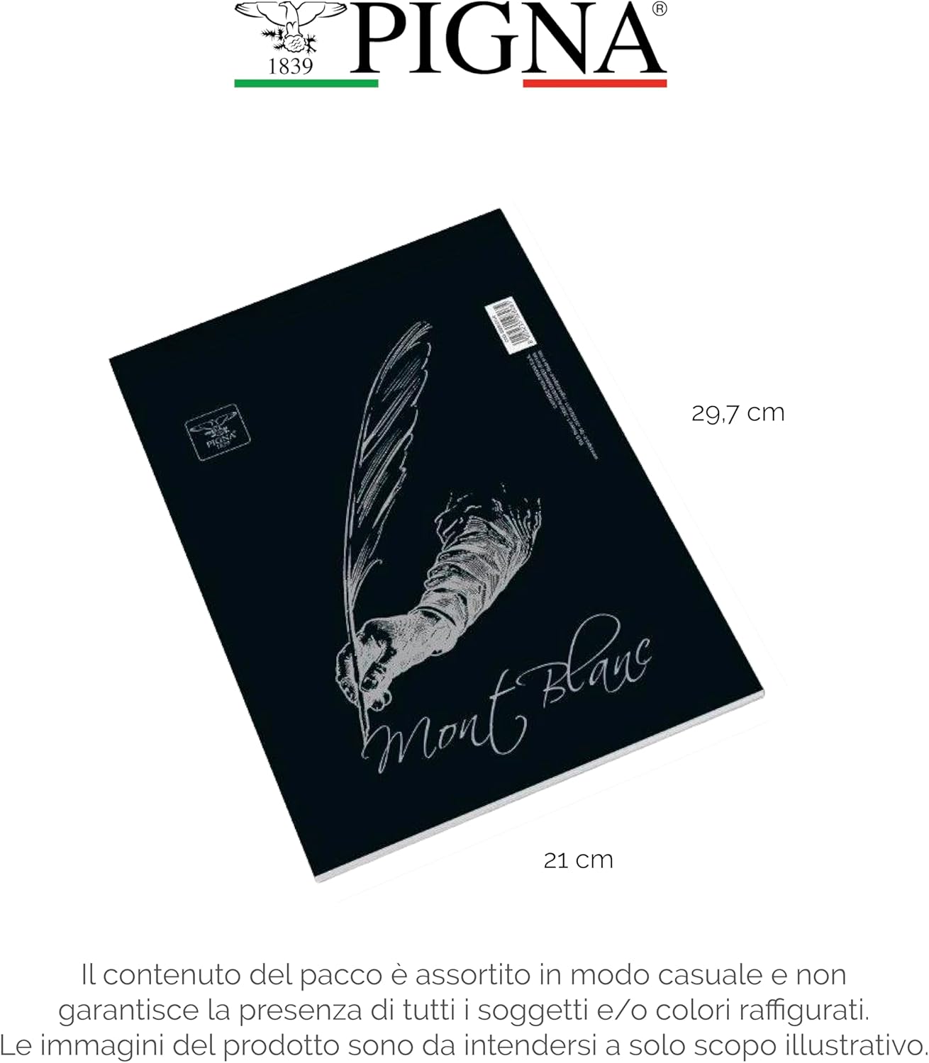 PIGNA 02119155 m Notepad – 10 Pieces