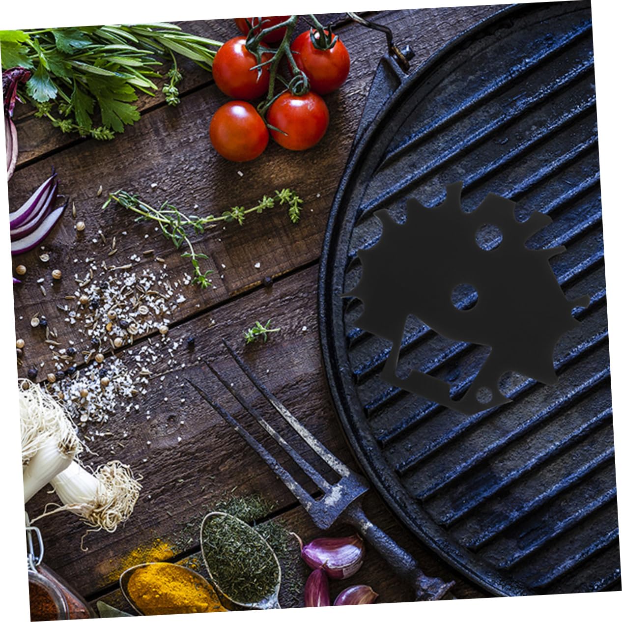 BESTonZON 3 Ensembles Grattoir De Nettoyage De Barbecue Acier Inoxydable De Outil Pratique pour Grills Acier Émaillé Accessoire Multi Usage pour Cuisine Barbecue 2 Pièces * 3