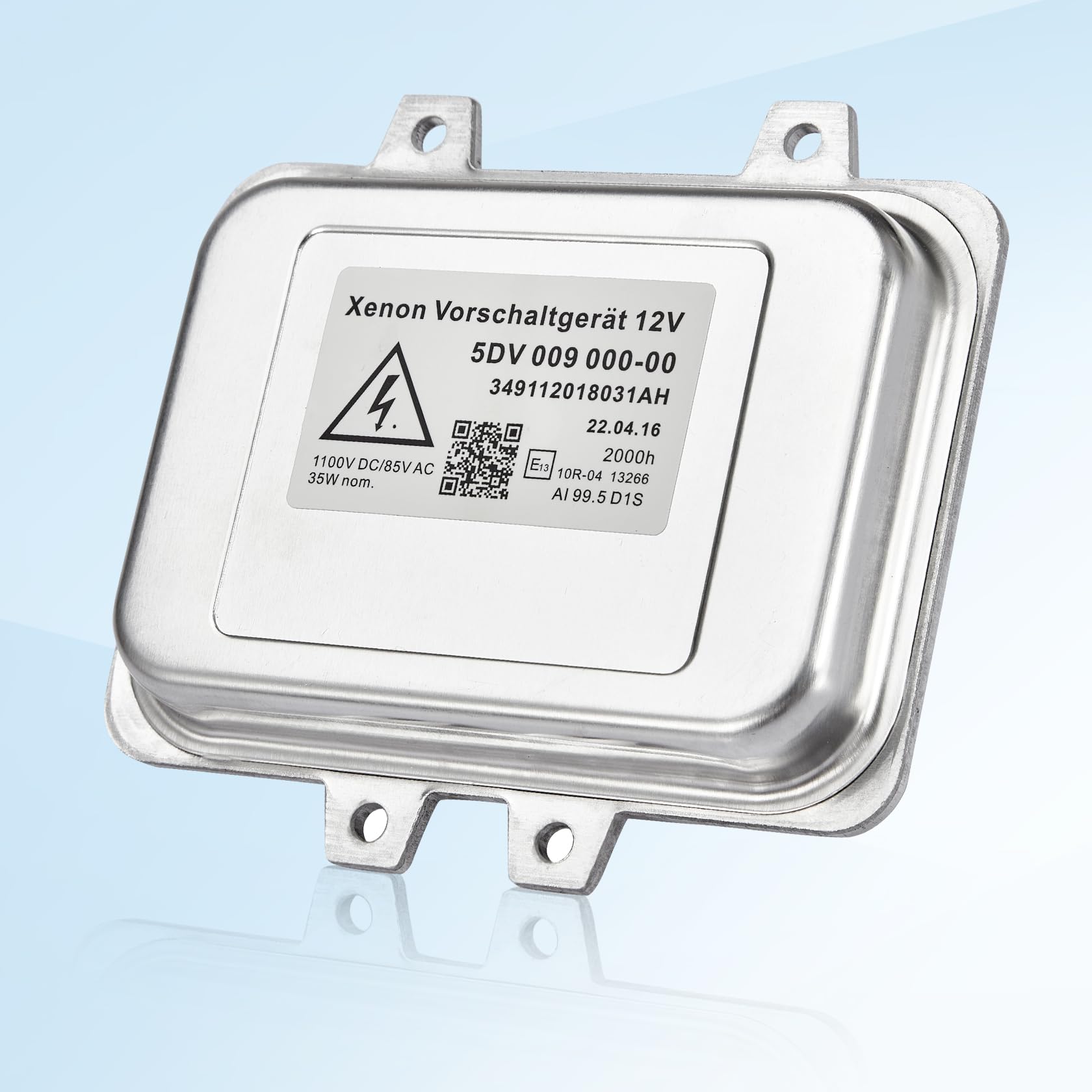 Centralina Faro Xenon 12V, Xenon HID Headlight Ballast D1s, 35W Centralina Fari Ballast 5DV00900000 Compatibile con E60 E61 E65 E66 E67 E71 E72 Golf Jetta Tiguan Touareg C4 PICASSO