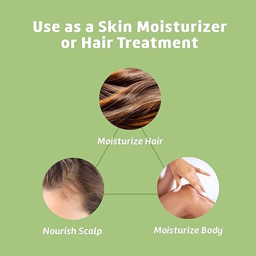 Miniatura 4 de De La Cruz Aceite de aguacate – Aceite de aguacate 100% puro prensado por expulsor para cabello y cuerpo – Aceite corporal ligero para piel seca – 2