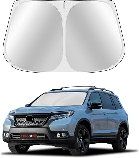 Custom fit windshield sunshade for SUV