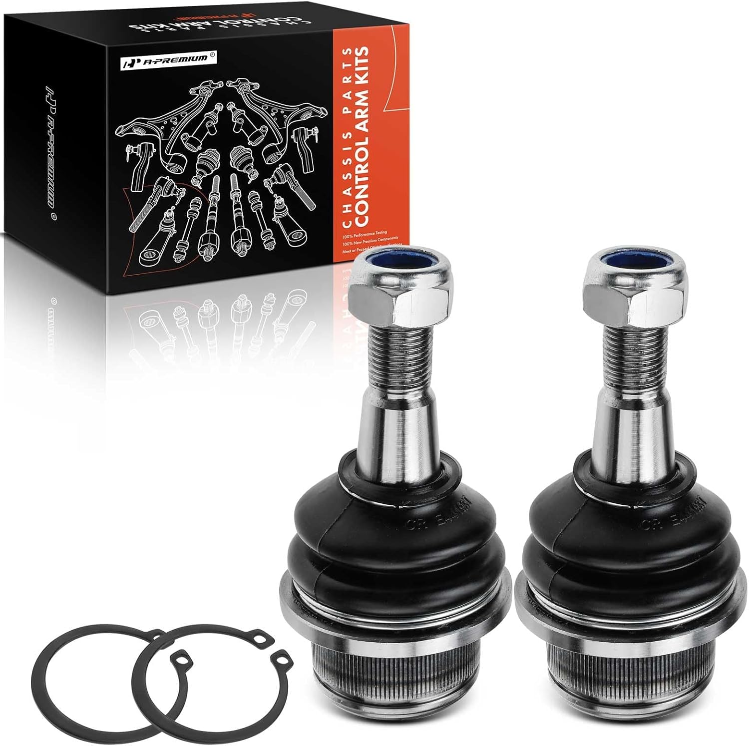 A-Premium 2 x Front Lower Ball Joint, Compatible with Ram 1500 2011-2012, Dodge Ram 1500 2002-2010