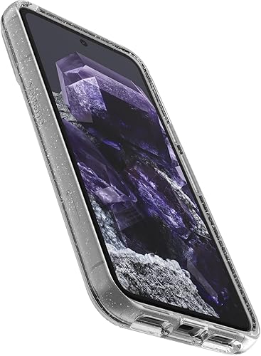 Miniatura 6 de OtterBox Funda transparente para Google Pixel 8 Symmetry Series transparente, ultra elegante, compatible con carga inalámbrica, bordes elevados que