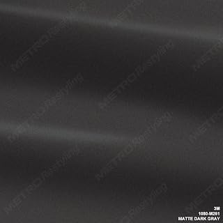5ft x 1ft (5 Sq/ft) 3M MATTE Dark Gray M261 Scotchprint Car Wrap Vinyl Film 1080 Series by 3M