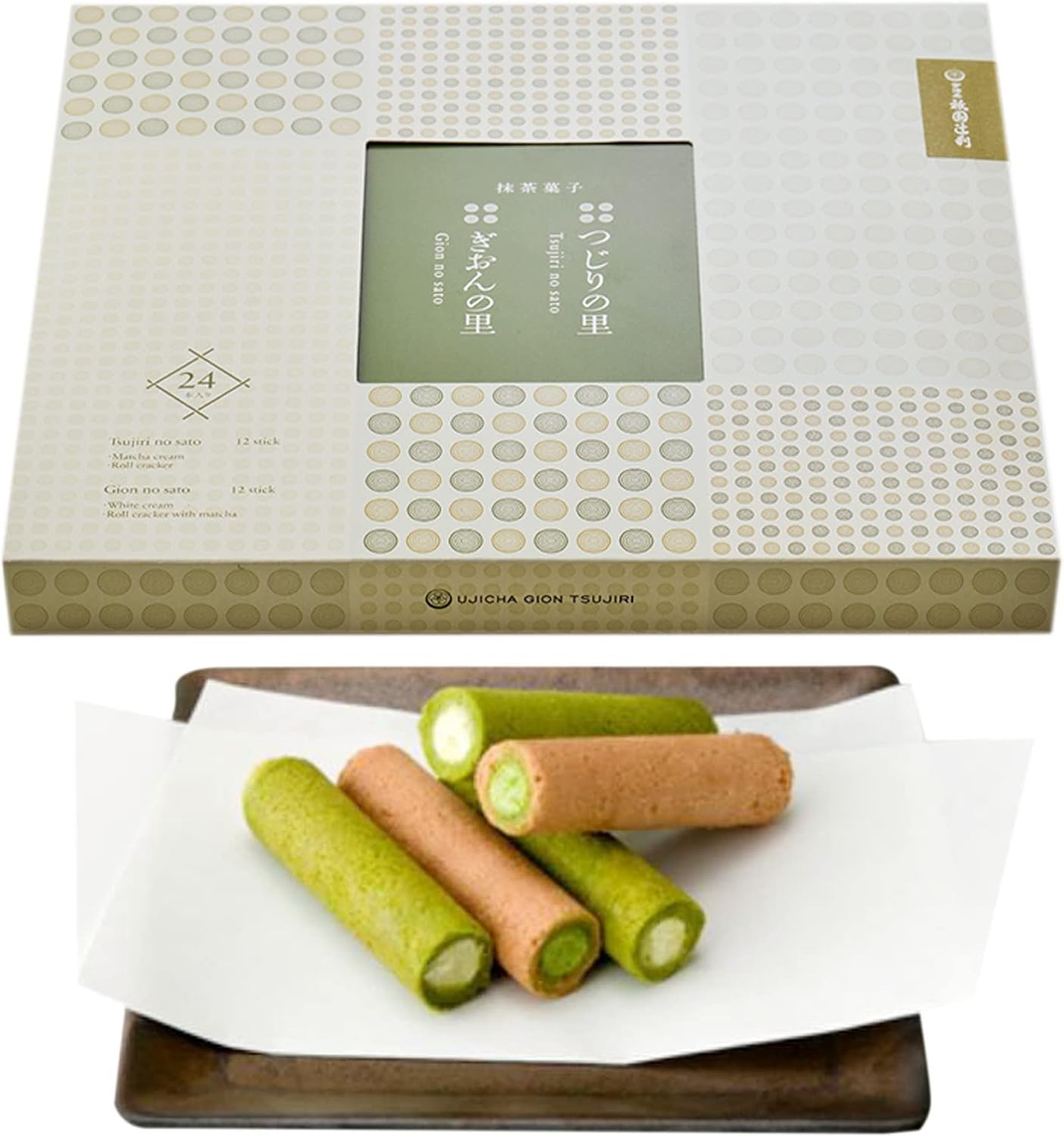 祇園辻利 ぎおんの里&つじりの里 アソート 24本 個包装 お菓子 お歳暮 ギフ…